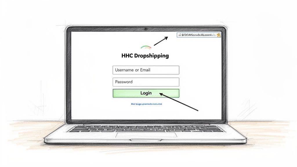 How to Access hhc dropshipping login: A Quick Account Guide